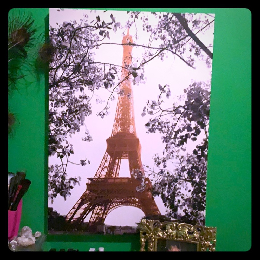 Eiffel Tower Canvas
